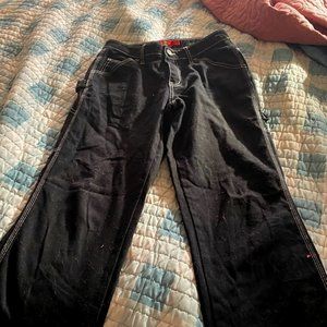 Dickies Cargo Pants Black Demin